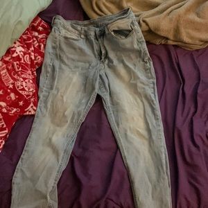 Light blue jeans